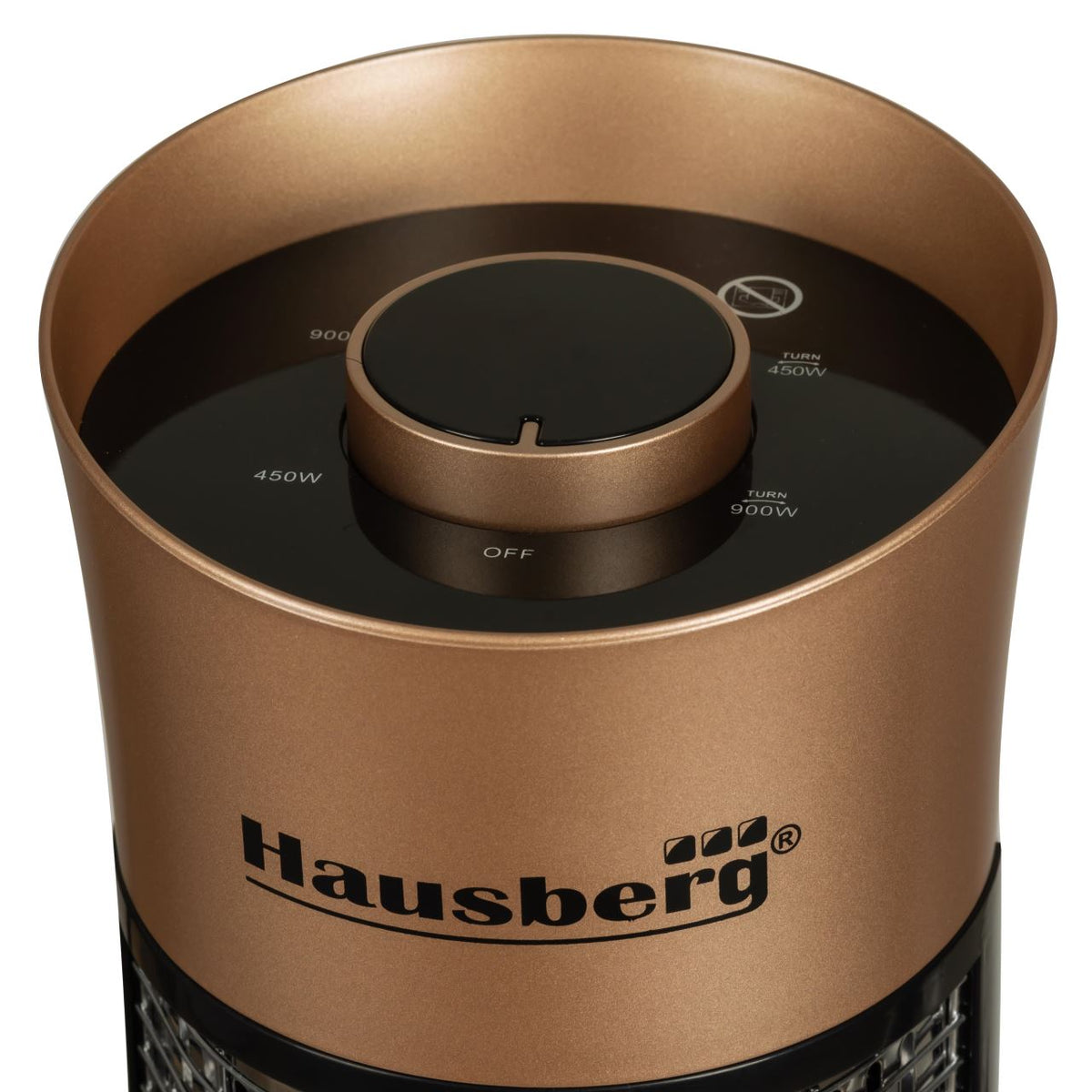 Hausberg HB-8750AU elektromos szénszálas hősugárzó, 900 W, 2 teljesítményfokozat, kültéri/beltéri, Arany