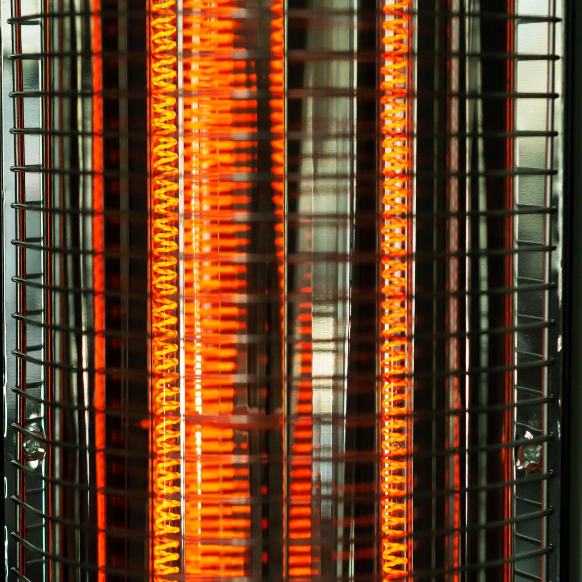 Hausberg HB-8750GR elektromos szénszálas hősugárzó, 900 W, 2 teljesítményfokozat, kültéri/beltéri, szürke