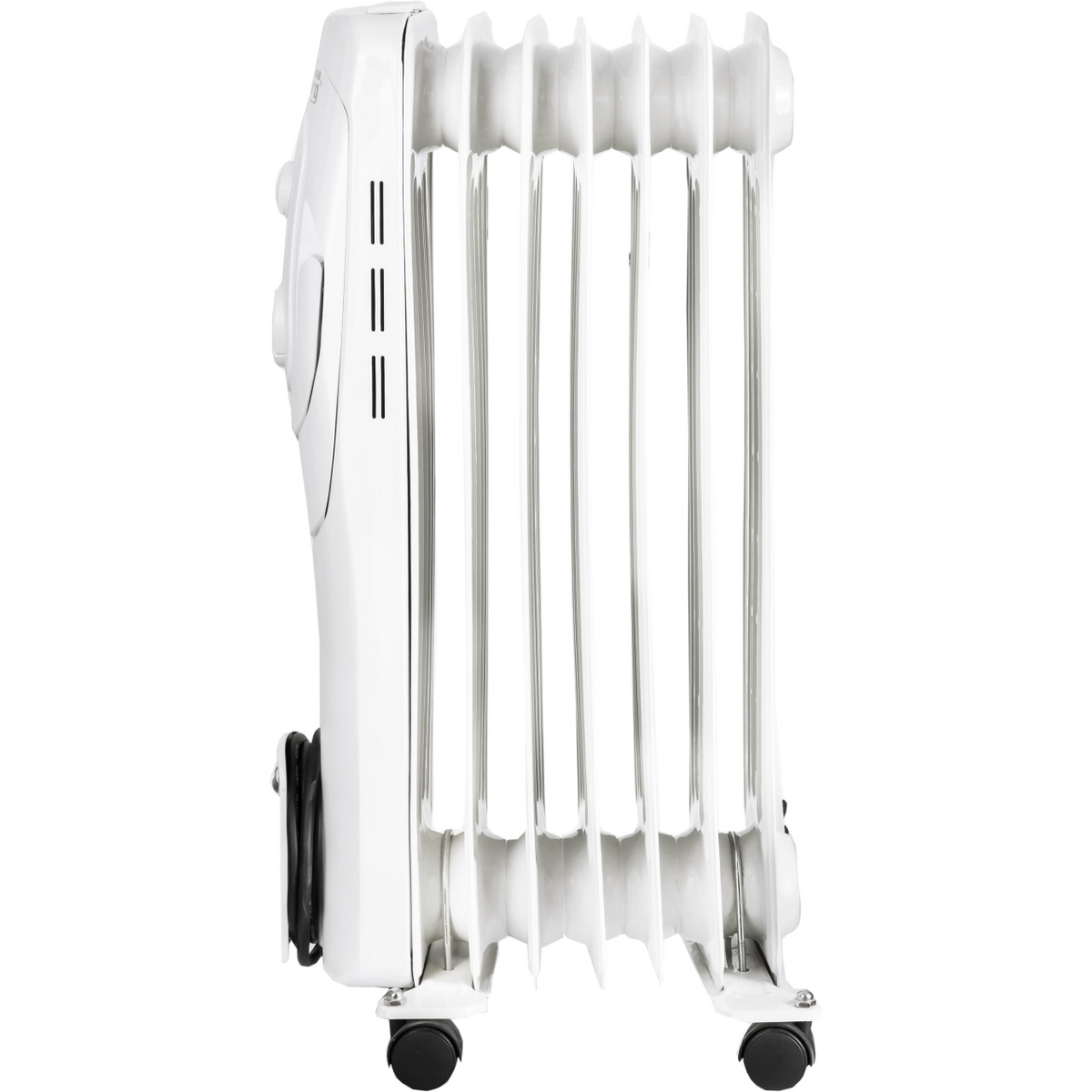Hausberg HB-8900AB elektromos olajradiátor, 1500 W, 7 tagú, 3 teljesítményfokozat, állítható termosztát