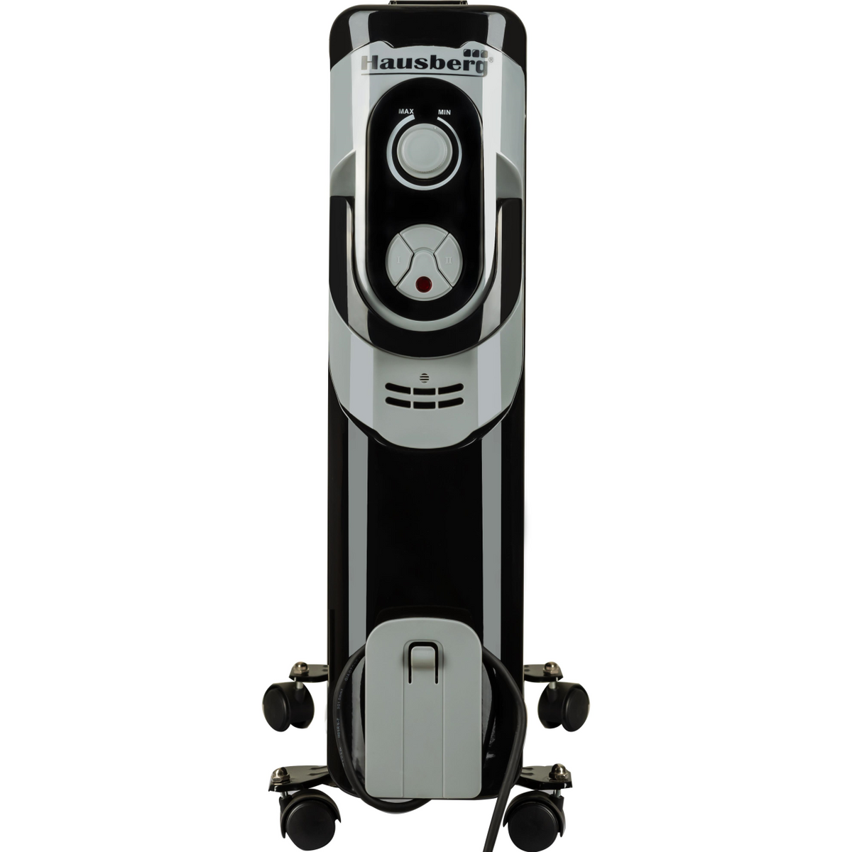 Hausberg HB-8900NG elektromos olajradiátor, 1500 W, 7 tagú, 3 teljesítményfokozat, szabályozható termosztát