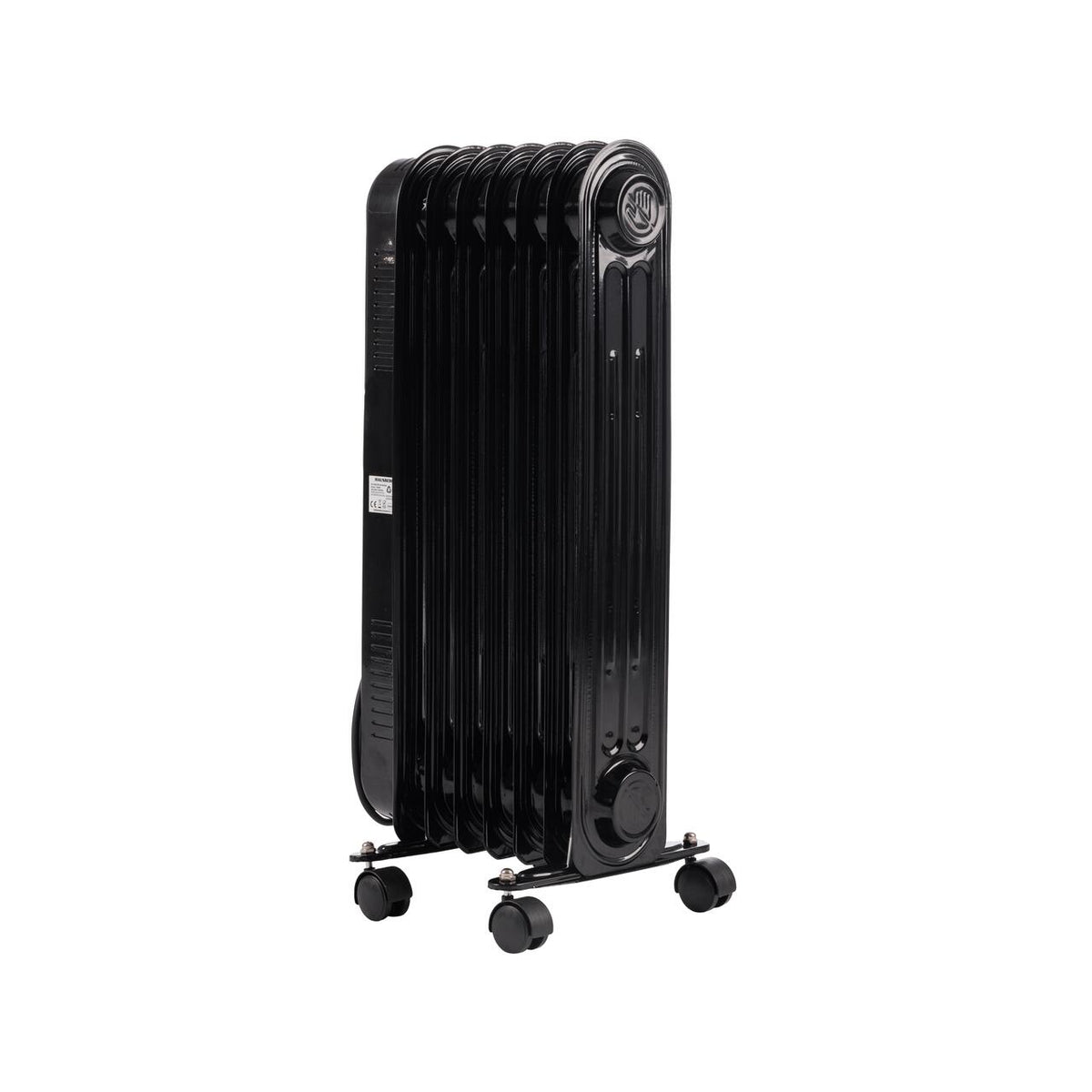 HAUSBERG HB-8905 olajradiátor, 3 fokozat, max. 1500 W, 7 tag, állítható termosztát