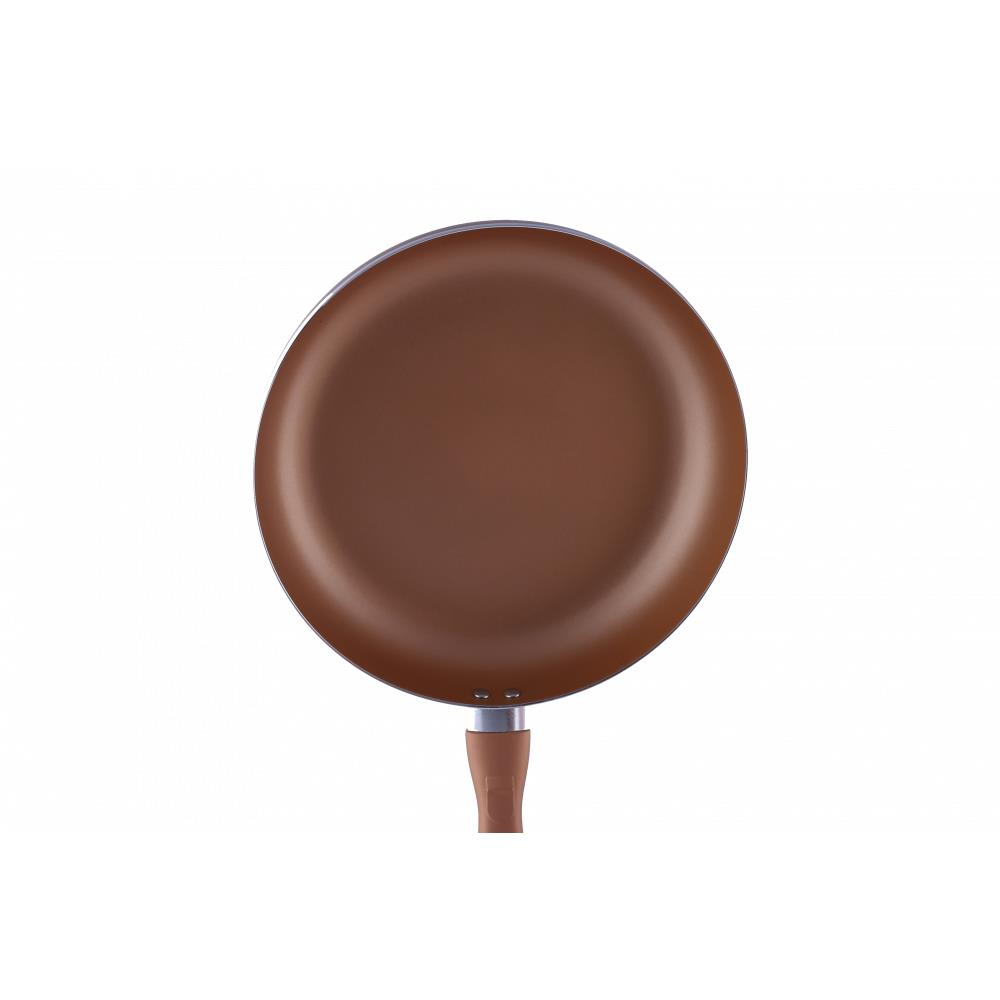 Ertone MN224 teflon serpenyő, 24 cm átmérőjű, hőálló fogantyúval