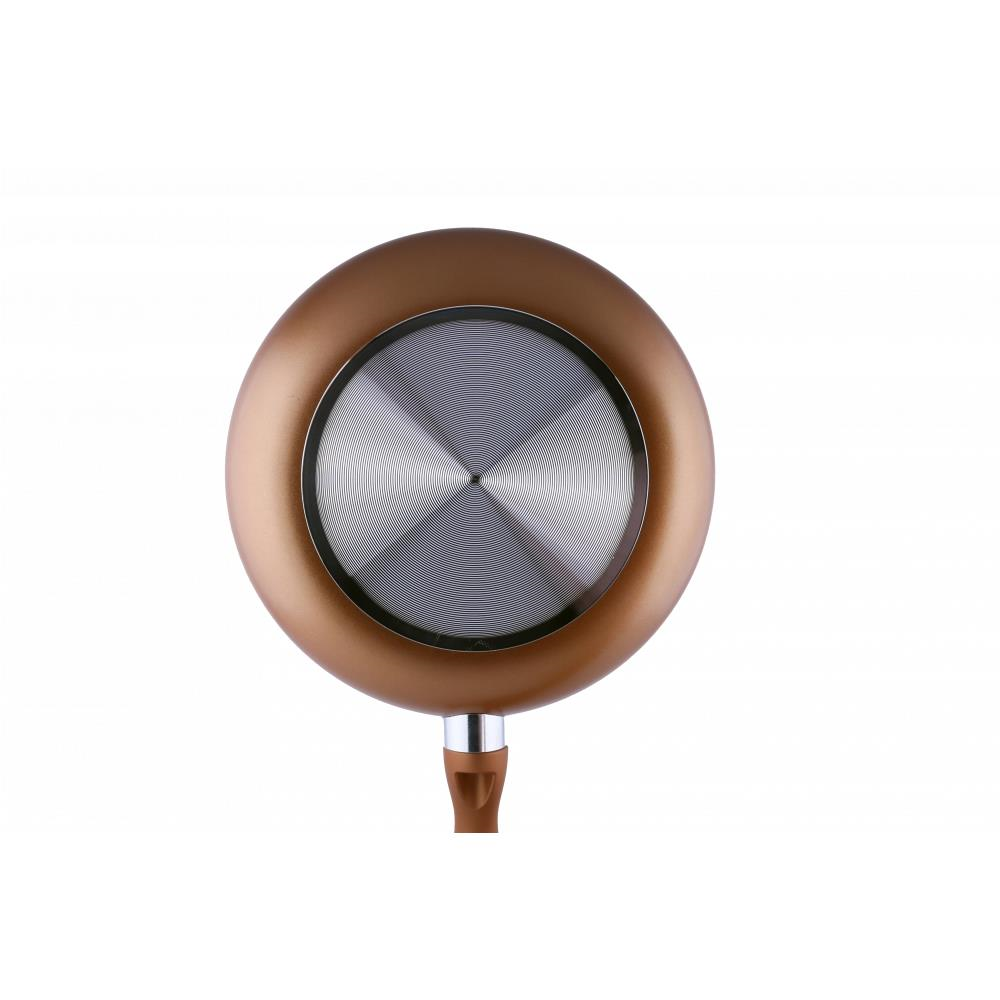 Ertone MN224 teflon serpenyő, 24 cm átmérőjű, hőálló fogantyúval