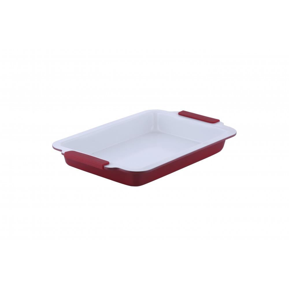 Ertone MN 755 tepsi, téglalap alakú kerámia forma, mérete 40,5x27 cm