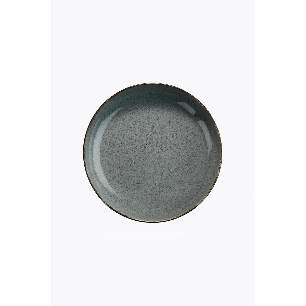 Kutahya Porselen Moderna Dotti étkészlet, 24 részes, 6 személyes, porcelán, kék