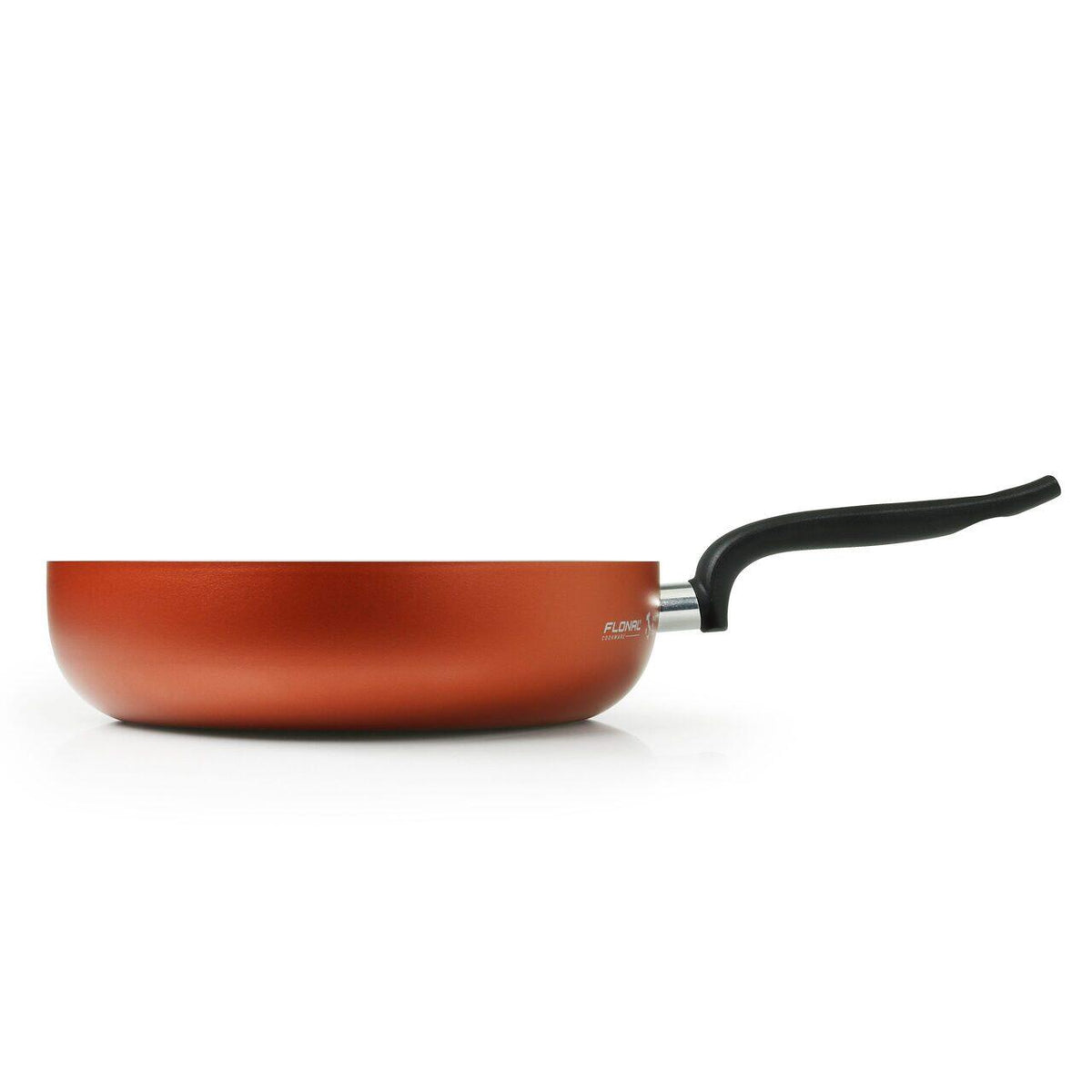 FLONAL Pepita Granit tapadásmentes WOK serpenyő 6 rétegű Mineralit kőhatású bevonattal, 28cm