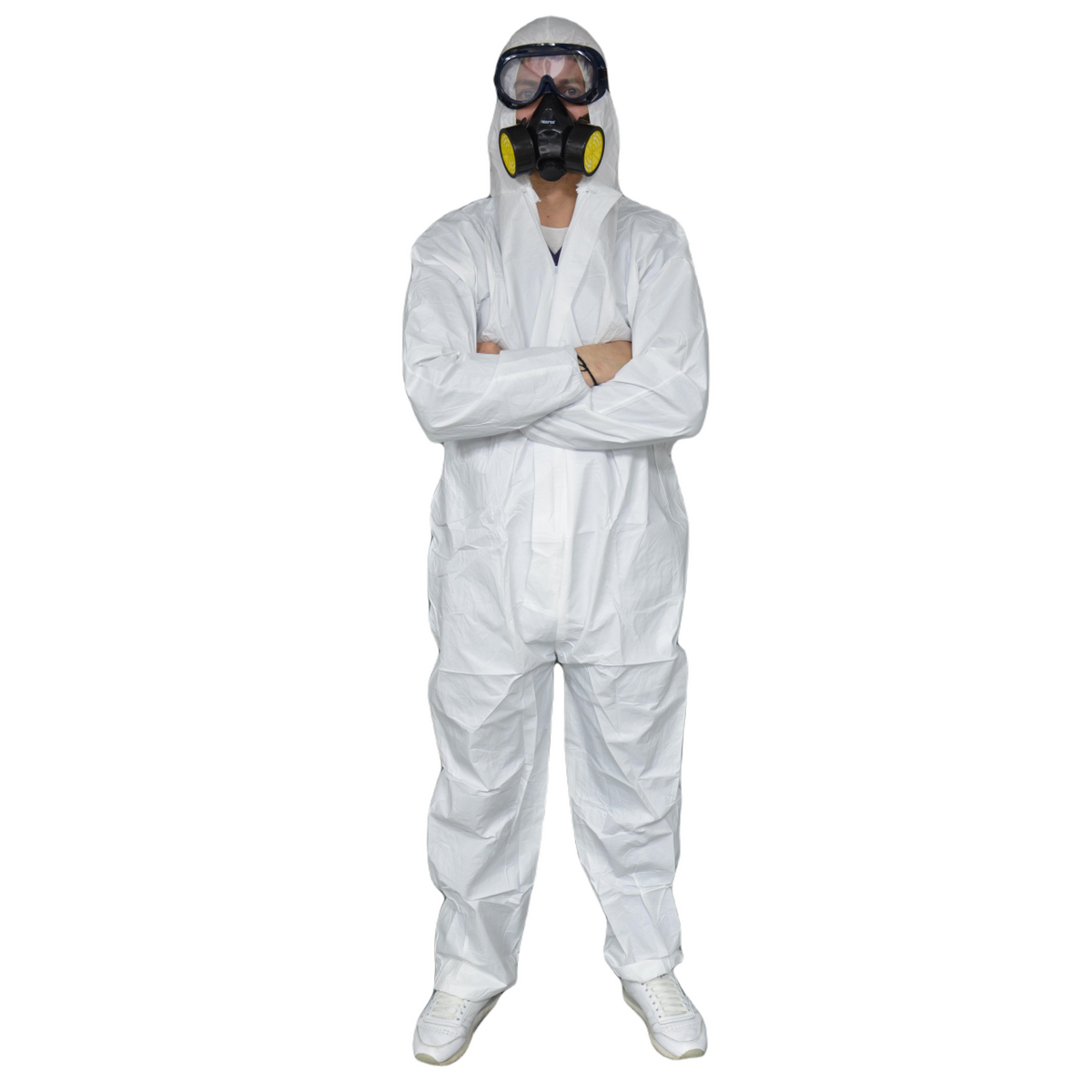 Tatta TT-H190 védőoverál, 2XL méret, 190 cm hosszúság, porálló, vízálló