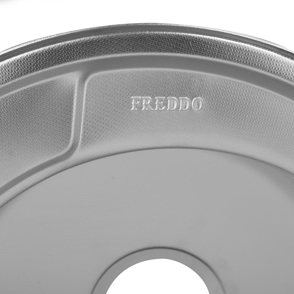Freddo SN7000/Q90 rozsdamentes acél mosogató, Q90 munkalaphoz, kerek, vízkőálló, átmérő 49 cm, mélység 17 cm