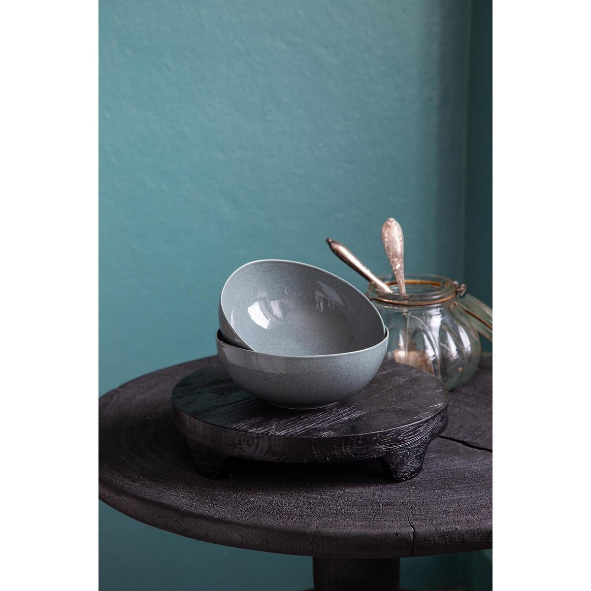 Kutahya Porselen SOHO 18 részes, 6 személyes étkészlet, kék, porcelán