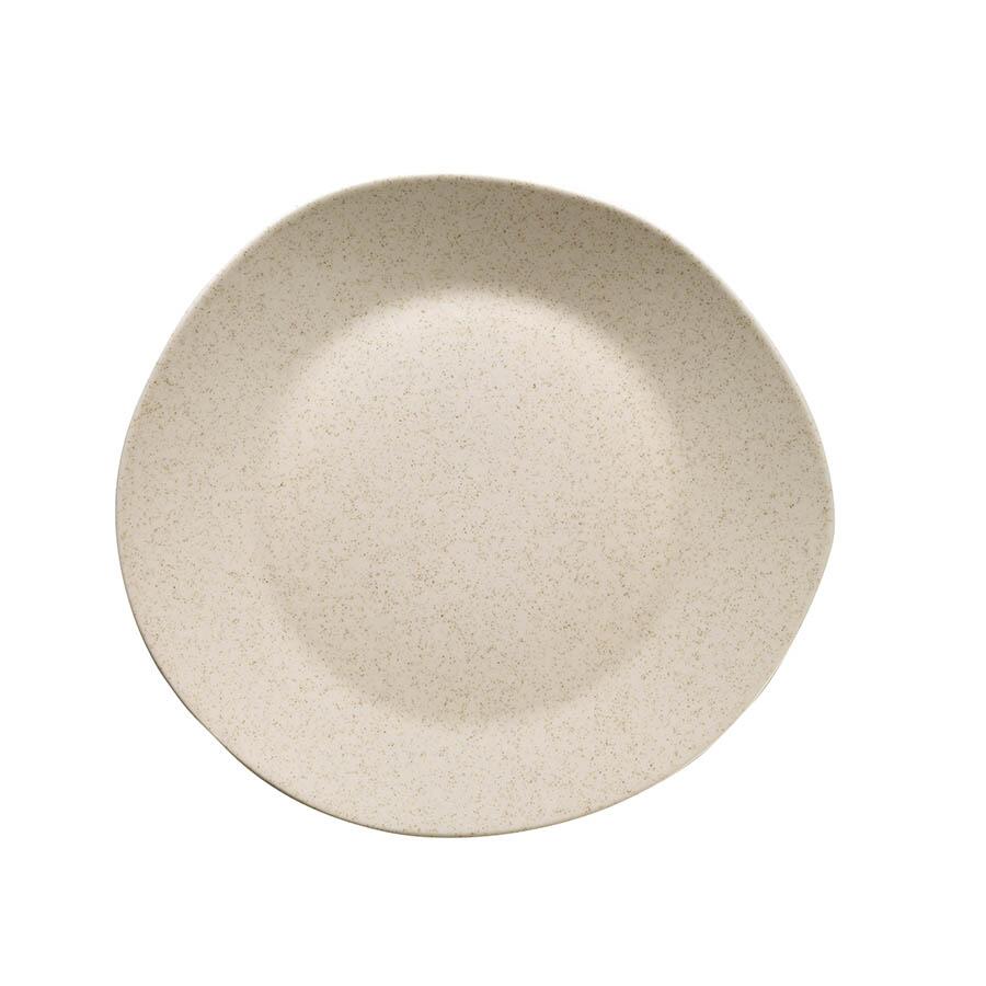Kutahya Porselen Soho étkészlet, 24 darabos, 6 személyes, porcelán, fahéj színű