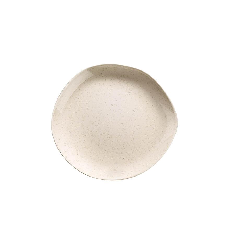 Kutahya Porselen Soho étkészlet, 24 darabos, 6 személyes, porcelán, fahéj színű