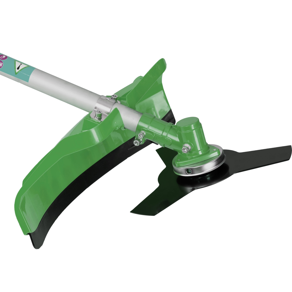 Tatta TM462-9 bozótvágó, 42.2 cm3, 3500 W, motor fordulatszám terhelés alatt 9000 ford./perc, alapjárati fordulatszám 3000 ford./perc, üzemanyagtartály 1200 ml, 1500 mm, 9 tartozékkal