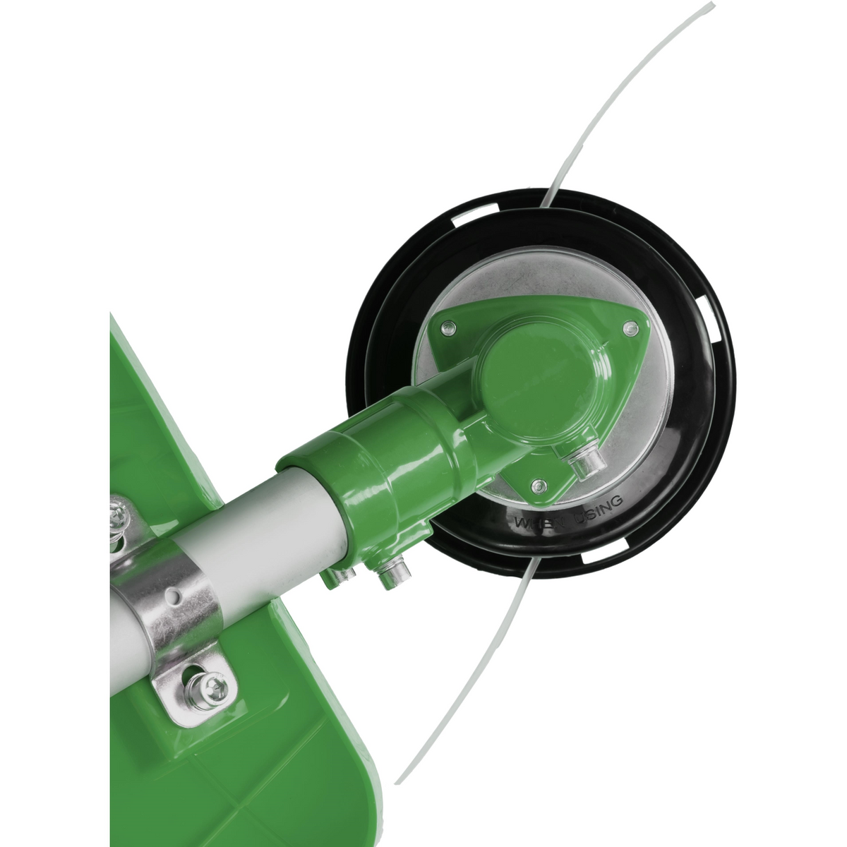 Tatta TM462-9 bozótvágó, 42.2 cm3, 3500 W, motor fordulatszám terhelés alatt 9000 ford./perc, alapjárati fordulatszám 3000 ford./perc, üzemanyagtartály 1200 ml, 1500 mm, 9 tartozékkal
