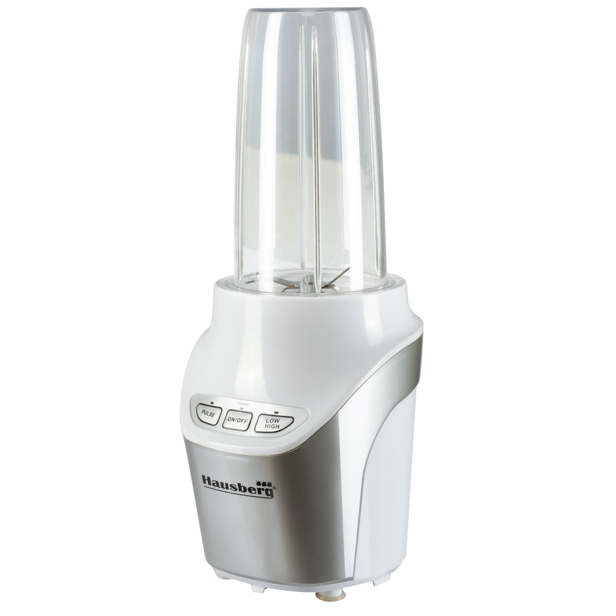 Hausberg HB7705AB 2 az 1-ben turmixgép, 1000W teljesítmény, Táplálék kivonó, 8 darabos szett