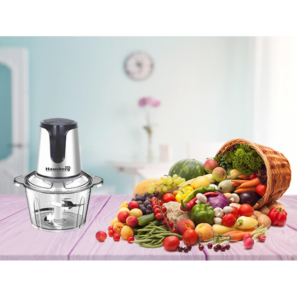 Hausberg HB-4506 aprító, 450W, 3l, aprít, darabol, őröl, kever