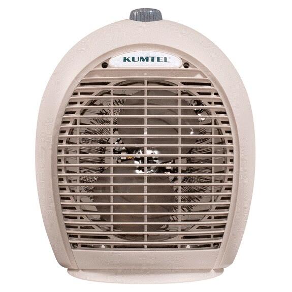 KUMTEL A6331 hőlégfúvó, 2000W, 3 teljesítményfokozat, ventilátor