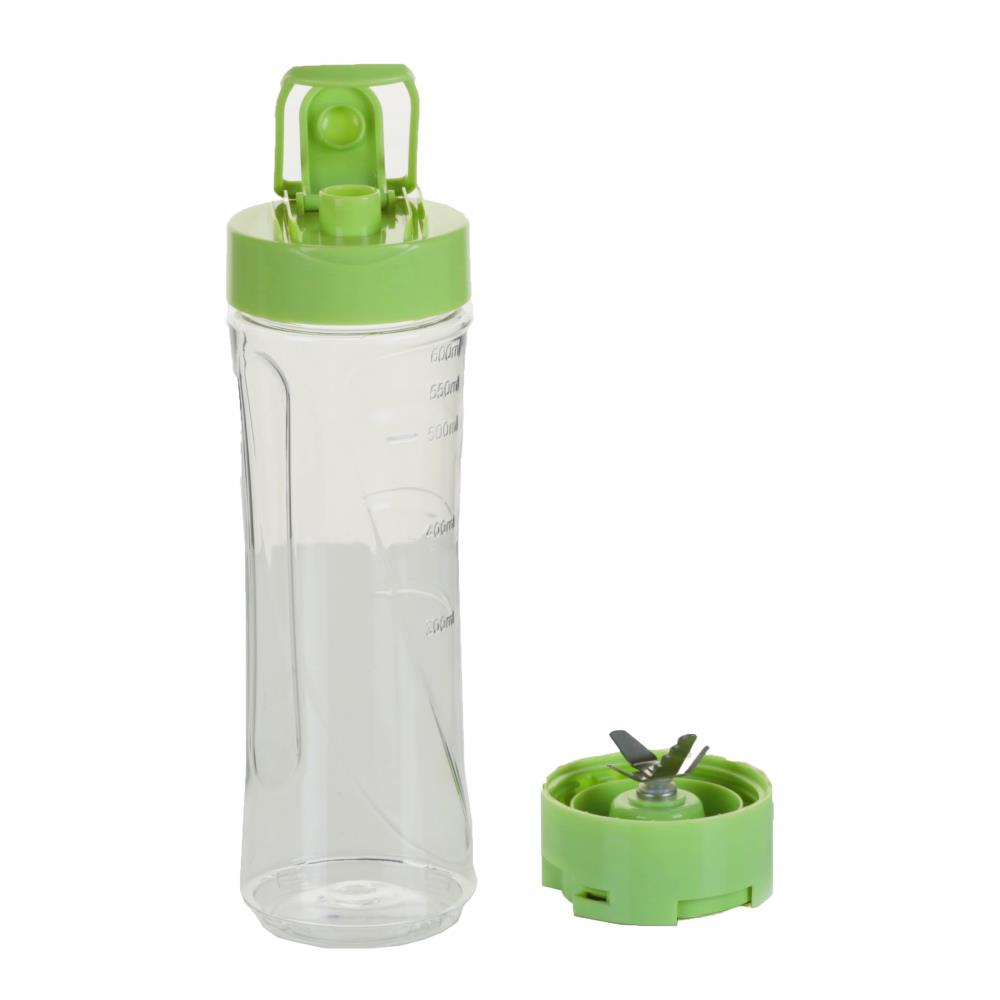 Smoothie blender, Hausberg HB-7676VR, 300W teljesítmény, 600ml űrtartalom, rézmotor, zöld