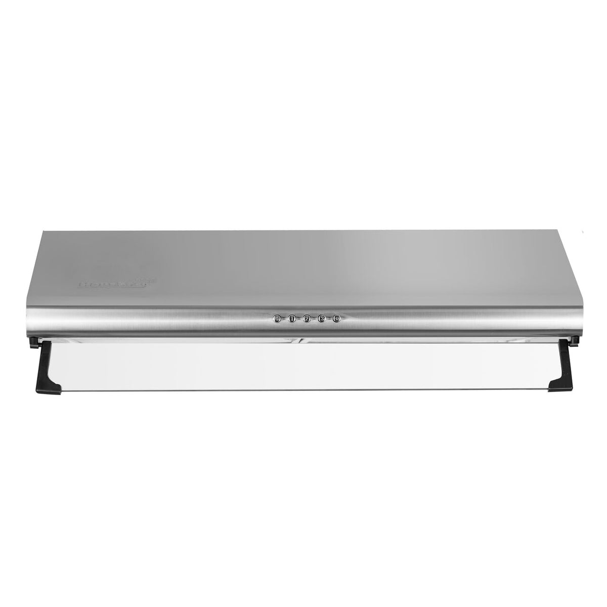 Hausberg HB-1220 dekoratív beépíthető páraelszívó, 2 motor, 60 cm, 420 m³/h szívóteljesítmény