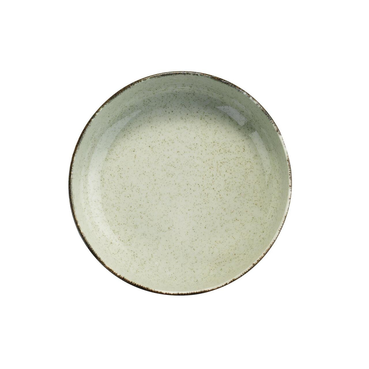 Kutahya Porselen Moderna 18 részes, 6 személyes porcelán étkészlet, zöld